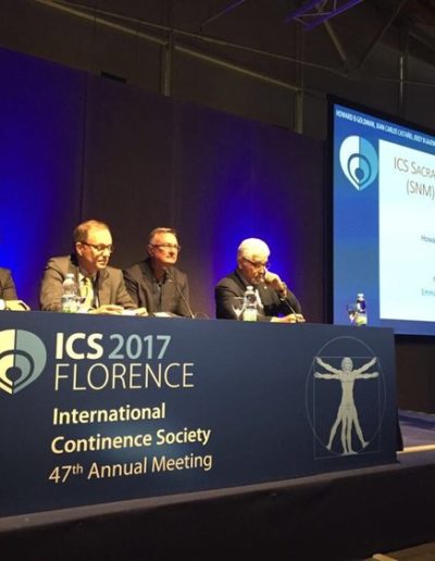 International Continence Society annual meeting. Florence, Italy. 2017