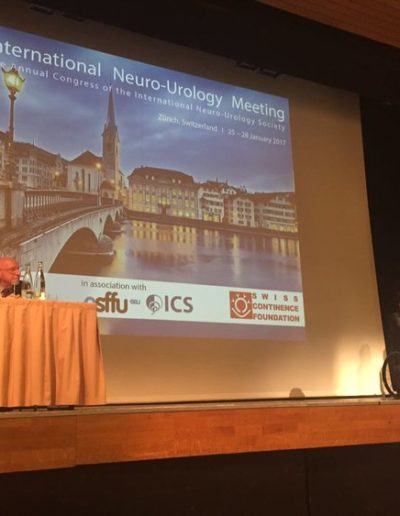 5th International Neurourology meeting. Zurich, Switzerland, 2017
